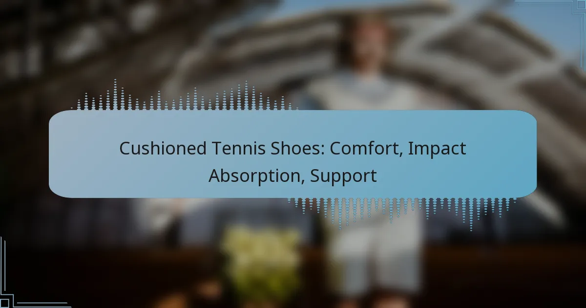 Cushioned Tennis Shoes: Comfort, Impact Absorption, Support